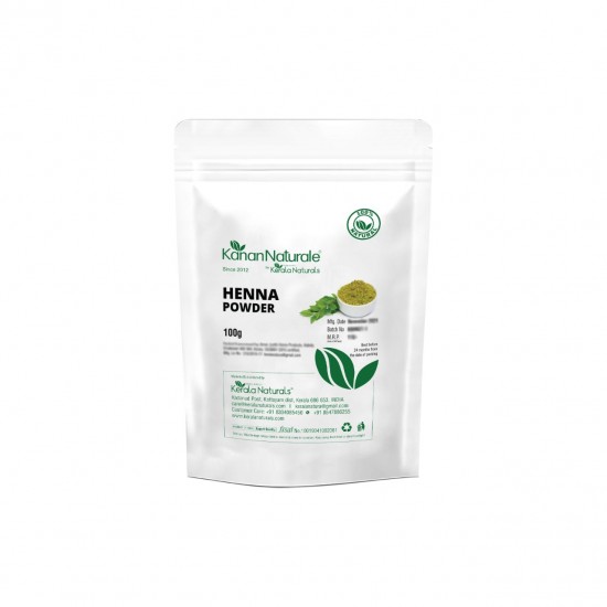 Kanan Naturale Henna Powder 200 gm (100 gm x 2 Packs )