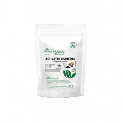 Kanan Naturale Activated charcoal Powder ( Umikkari ) 200 gm  ( 100 gm x 2 Packs )-From Rice Husk